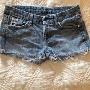 7 for all mankind shorts